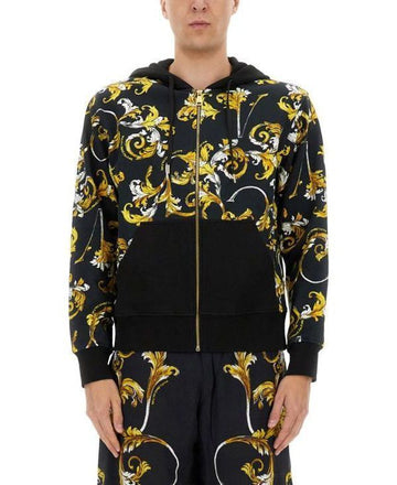 Versace Outline Baroque Hoodie 151103986