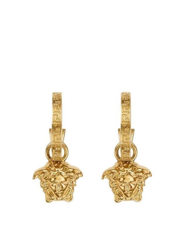 Versace Medusa Greca Hoop Earrings 151104251