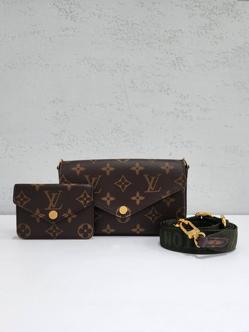 LOUIS VUITTON Crossbody mit Innenchip M80091 155943536