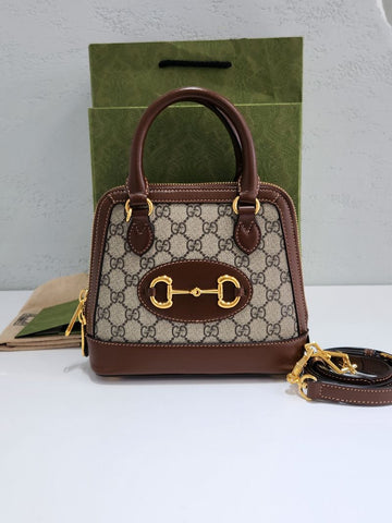 GUCCI ミニトップハンドルショルダーバッグ 1955ホースビット 640716 155943557
