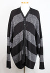 BALENCIAGA Oversized Cardigan mit BB-Logo-Streifen S(105) 155943661 [P]