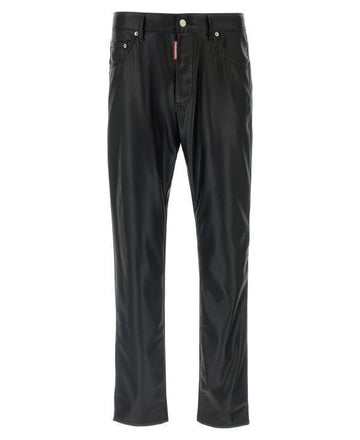 Dsquared2 Leather Cool Guy Pants 900 151111408