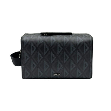 DIOR ブラック CD ダイヤモンド リンゴ トイレタリーパウチ 155946758