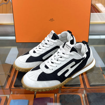 Hermes Jet Sneakers Gray/Black H242923 155947472