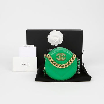 CHANEL Round Mini Chain Shoulder Crossbody Bag AP0945 19 155586575