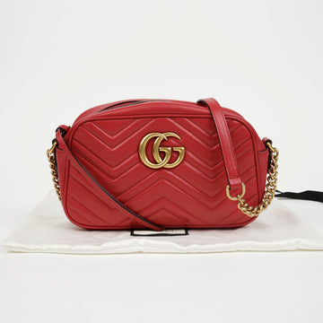 GUCCI GGマーモント スモール ショルダー クロスバッグ 447632 155586549