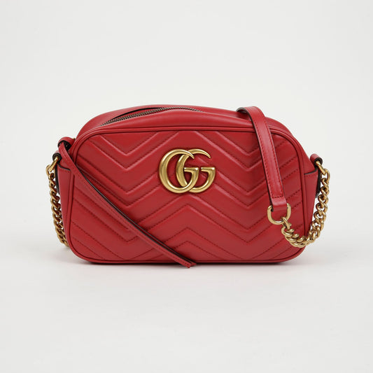 GUCCI 447632 GG Marmont kleine Schulter-Crossbody-Tasche 155586549 [P]