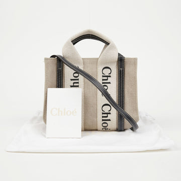 CHLOE ウディ ミニ トート ショルダーバッグ 155586817