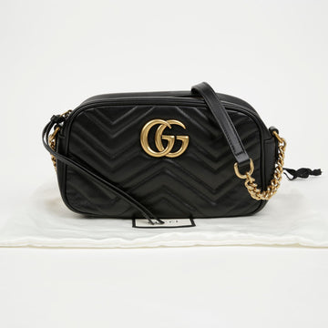 GUCCI GGマーモント スモール ショルダー クロスバッグ 447632 155624381