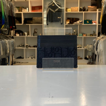DIOR Oblique Geldbörse Schwarz 155956754