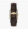 FOSSIL Carraway Quadrat Skelett Herren Lederuhr ME3271 149505863 [P]