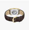 FOSSIL Carraway Quadrat Skelett Herren Lederuhr ME3271 149505863 [P]