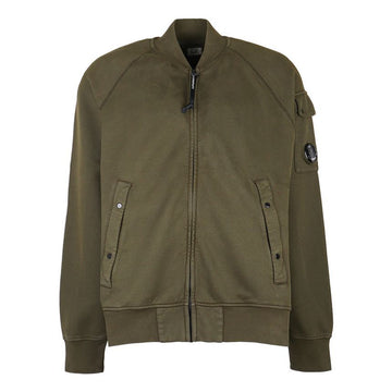 CP COMPANY ブラシド＆エマライザードダイアゴナルフリースボンバージャケット 19CMSS205A 006372G 683 155988076