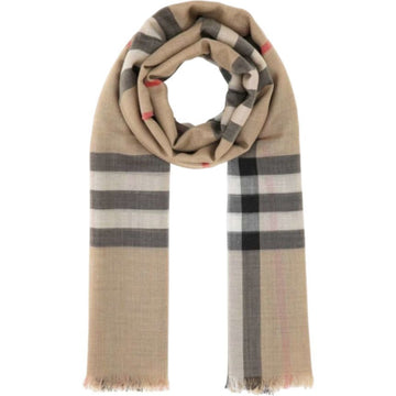BURBERRY Checkwollseide Schal 154699592