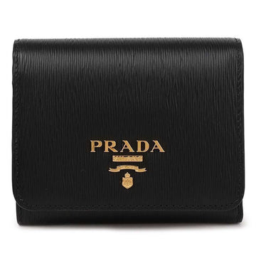 Prada Vittelo Move Two-Tone 3-Fold Wallet 150946689