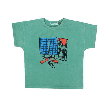 BOBO CHOSES ドッグフレンドシップ キッズ Tシャツ 155989268