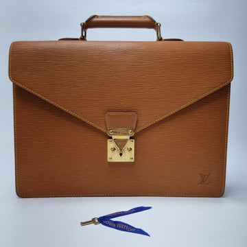 LOUIS VUITTON セラスビエット ブリーフケース カラメル 604-62 155989343