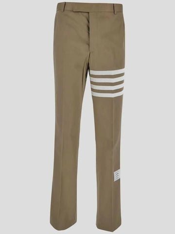 Thom Browne 4-Bar Stripe RWB Tab Unconstructed Chino Pants 133044862