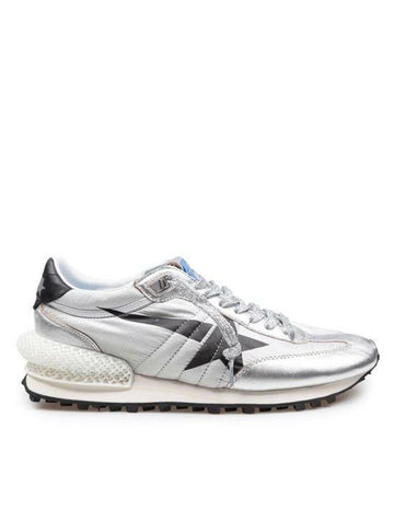 Golden Goose Silver Ripstop Nylon Upper Black Star GMF00684 F005667 60246 143277241