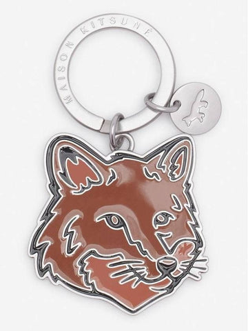 MAISON KITSUNE Bold Fox Head Schlüsselanhänger Metall MM06904AM1002 P261 151061598