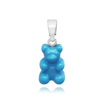 Crystal Haze Jewelry Nostalgia Bear-Lagoon-Classic Connector Silver Women Charm 151113143