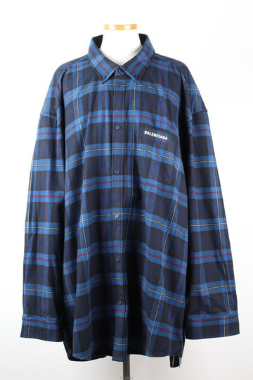 BALENCIAGA チェックフランネルオーバーシャツ 1サイズ(110) 155990405