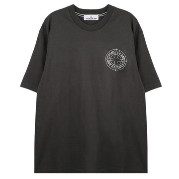 Stone Island Outline Campus Print Regular Fit T-Shirt 153363605