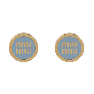 MIU MIU エナメルメタルイヤリング 155888818