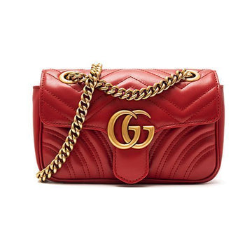GUCCI GG マーモント マトラッセ チェーン ショルダー ミニバッグ 446744-DTDIT-6433 67191080