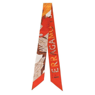 Salvatore Ferragamo Ferret Print Silk Scarf 32-0801-01 771199 76066816