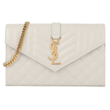 Saint Laurent Metallic Quilted Mixed Leather 78462413