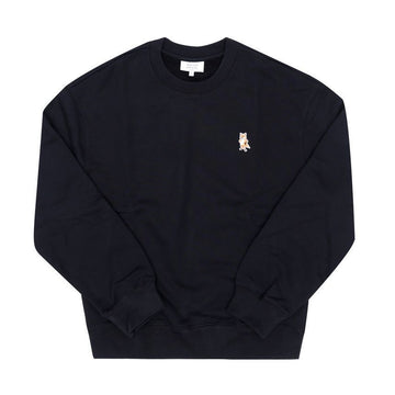 MAISON KITSUNE Stehender Fuchs-Patch Herren Sweatshirt 155989110 [P]