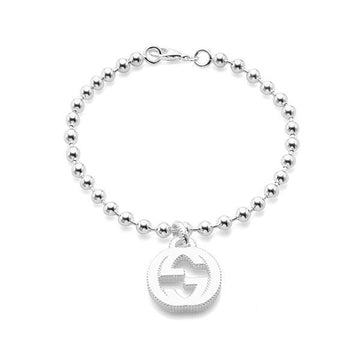 Gucci Interlocking G Bracelet in Silver for Women stamp: YBA479226001 37284665