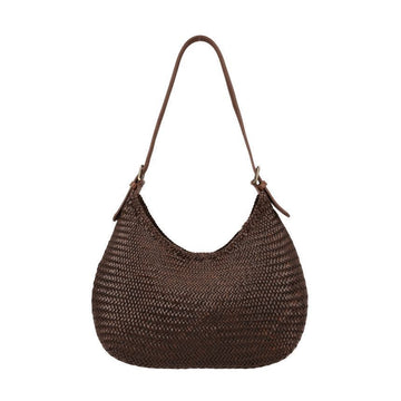 DRAGON DIFFUSION Luna Meza Schultertasche 8021 DUNKELBRAUN 147839138