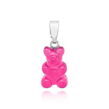 CRYSTAL HAZE JEWELRY Nostalgie-Bär-Lollipop-Klassiker Verbindungsstück Silber Damen Charm 151113087