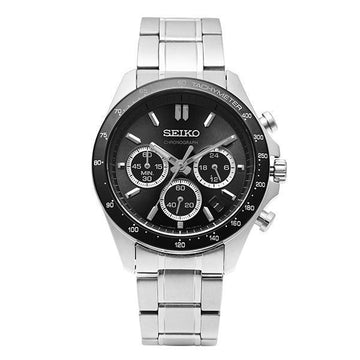 SEIKO Chronograph mit Tachymeter SBTR013 Metalluhr 141519228