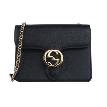 GUCCI インターロッキングゴールドチェーン クロスバッグ 37150 155995409