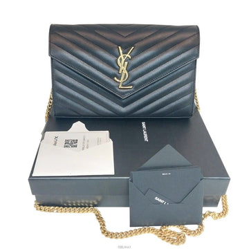 Saint Laurent Matelassé Cassandra Chain Crossbody Bag 377828 155995529