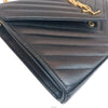 SAINT LAURENT Kassandras Matelassé Gold Chain Crossbody 377828 155995529 [P]