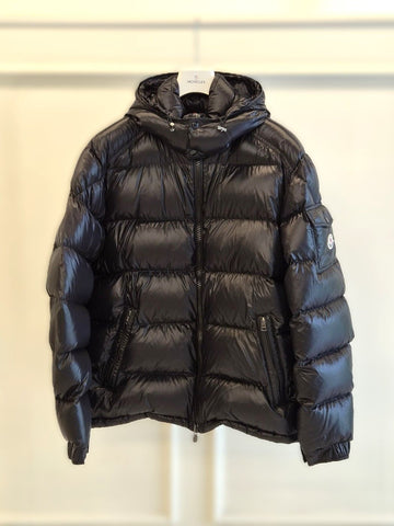 MONCLER マヤ リフレクティブ ダウン ジャケット ブラック 6 155995684