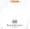Balenciaga Fleece Hoodie White M 155996385 [P]