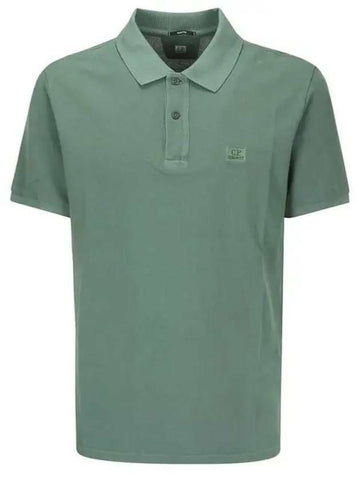 CP Company Resist Dyed Polo Shirt 16CMPL090A 005527R 649 133020906