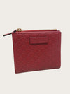Gucci Red Leather GG Microsima Wallet 155997793 [P]