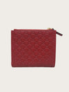 Gucci Red Leather GG Microsima Wallet 155997793 [P]
