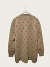 Burberry Archive Beige Monogram Wool Cashmere Blend Over Cardigan 155997801 [P]