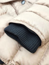 Burberry Hooded Down Coat with Fox Fur Trim Beige A+ 155997847 [P]