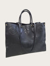 LOUIS VUITTON Schwarze Monogramm Empreinte OnTheGo Tote 155997846 [P]