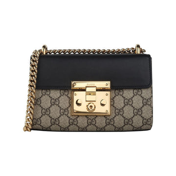 GUCCI Paddle Lock Schultertasche Small 409487 GG Supreme 37152K 155997922