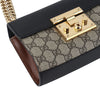 Gucci GG Supreme Padlock Small Shoulder Bag 37152K 155997922 [P]