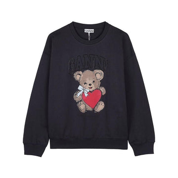 GANNI Sweatshirt mit Bärenmotiv 155997995